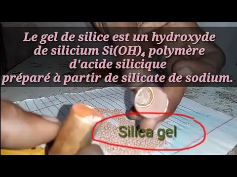 Vidéo: Est-ce que le gel de silice est déshydratant ?