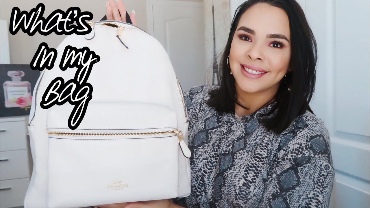 What’s In My Bag New Coach Bag YouTube