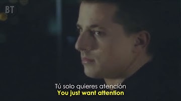 CHARLIE PUTH ATTENTION VIDEO OFICIAL SUBTITULADA EN INGLES Y ESPAÑOL