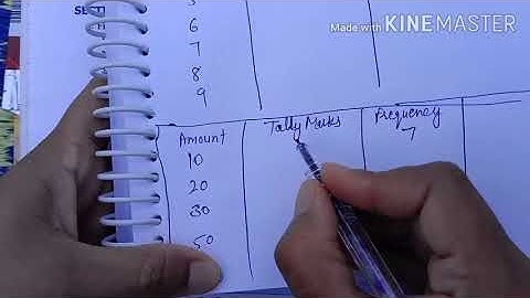 Class 6 Data handling(ch 9 Ex.9.1)