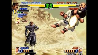 Zero vs Chang BUG - The King of Fighters 2000 - Arcade - 60fps