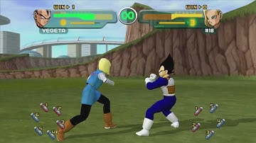 vegeta vs android 18 - dragon ball z budokai what if episode 3 (YTO day 36)