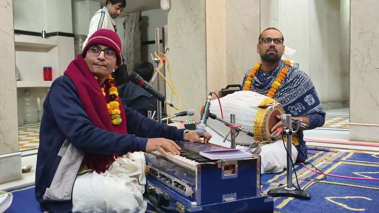 হরিনাম সংকীর্তন ।। প্রানেশ্বর নিতাই রাম দাস ।। Sri Sri Laxmi Narayan ISKCON Temple , Malda 🌸