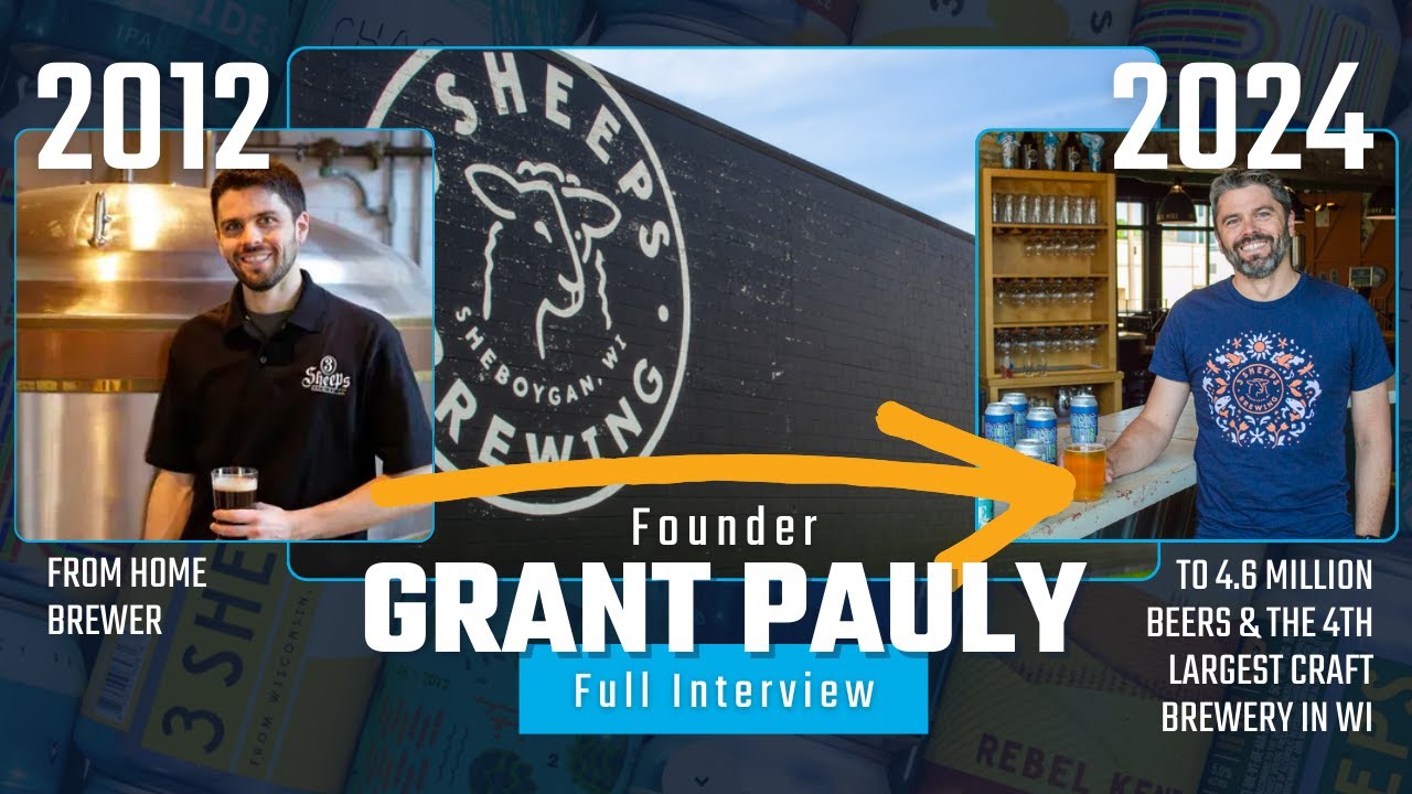 3 Sheeps Brewing's CRAZY GROWTH story out of Sheboygan, Wisconsin.