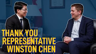 Members Statement: Thank you to Representative Winston Chen
