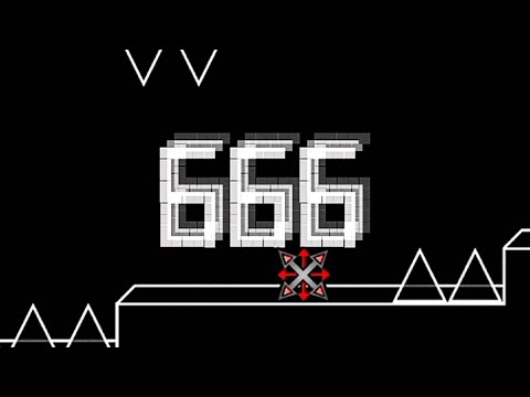"666" 100% by Dongchi (3 coins) (Medium Demon) | Geometry Dash 2.1