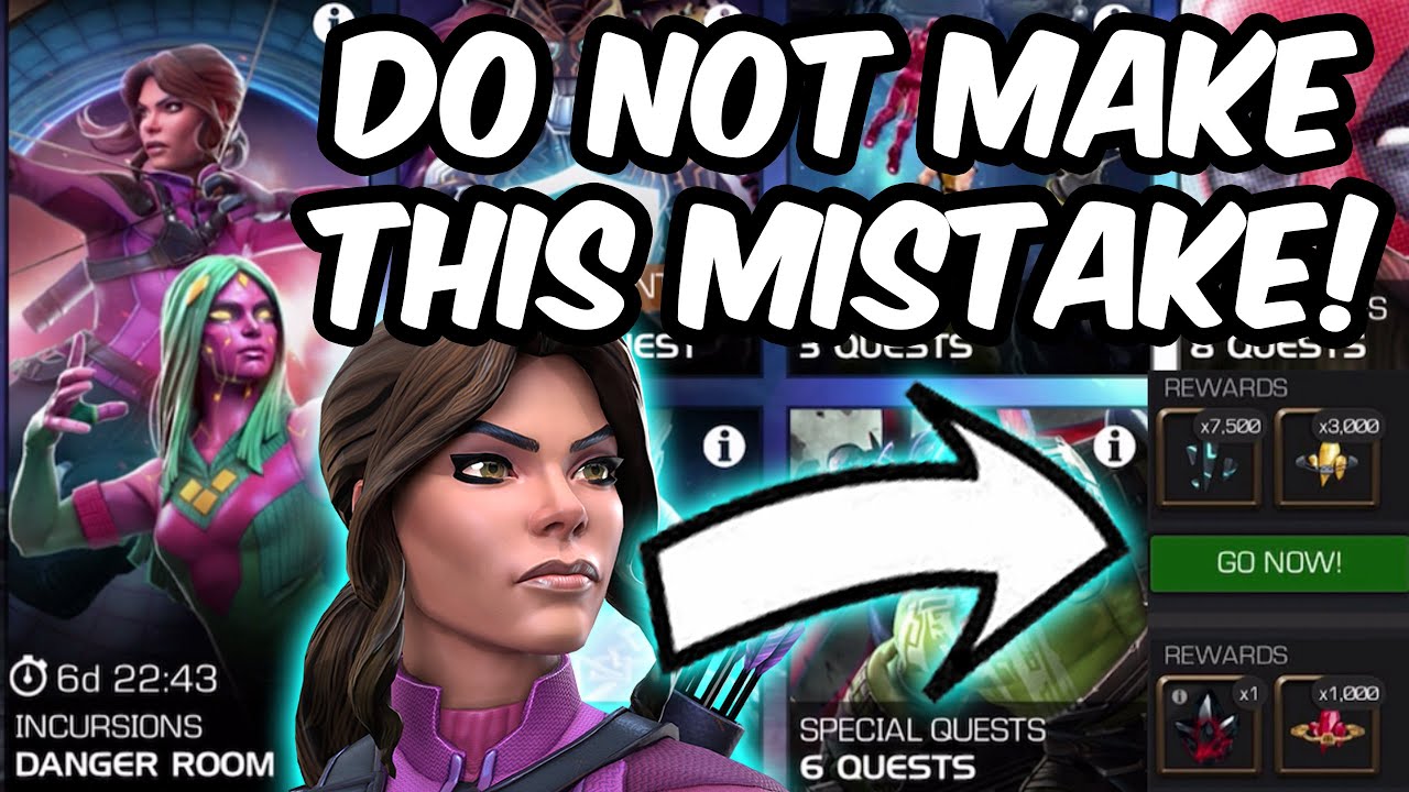 DO NOT MAKE THIS MISTAKE! – Danger Room Event March Guide & Tips – Marvel Contest of Champions