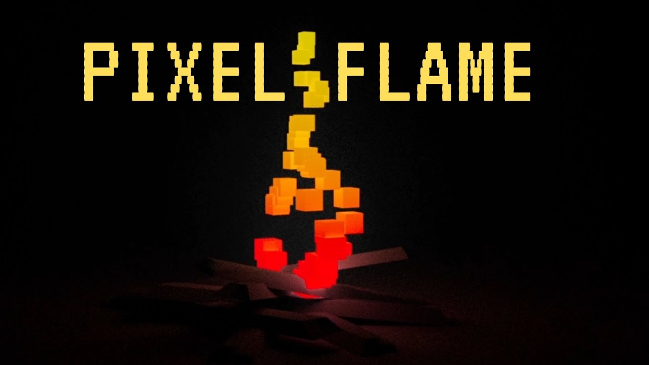 Pixel Flame Animation with AutodeskMaya - YouTube