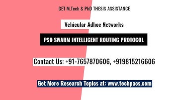 Particle swarm Optimization Based Routing Protocol Design For Vehicular Adhoc Networks