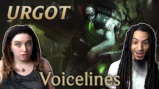 Arcane fans react to Urgot Voicelines | League Of Legends