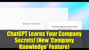 ChatGPT Learns Your Company Secrets! (New 