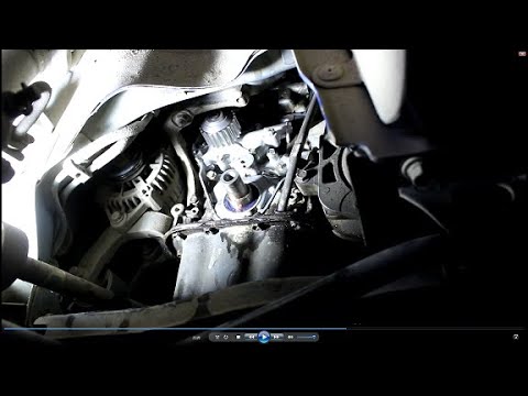 Замена помпы сальников коленвала распредвала и ремня ГРМ на Daewoo Matiz Дэу Матиз 0,8 2010 года