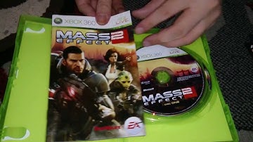 Nostalgamer Unboxes Mass Effect Two On Microsoft Xbox 360 PAL UK Version