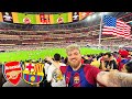 Arsenal vs. FC Barcelona - 🇺🇸 Stadionvlog | Tag 5-7 in Los Angeles | 5 Mrd Dollar 🏟 | ViscaBarc image