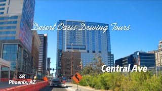 4K Roadscapes | Driving Tour | Phoenix,AZ | Central Ave