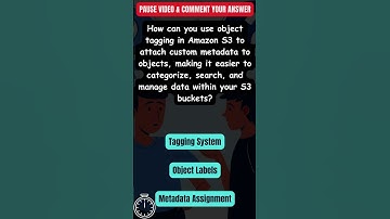 128. AWS Q&A | AWS S3 Object Tagging | Metadata Management in AWS