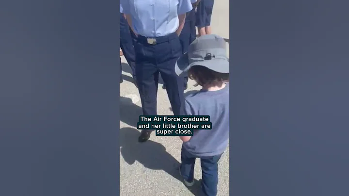 Watch this Air Force graduate tapped out by her loving little brother | Militarykind