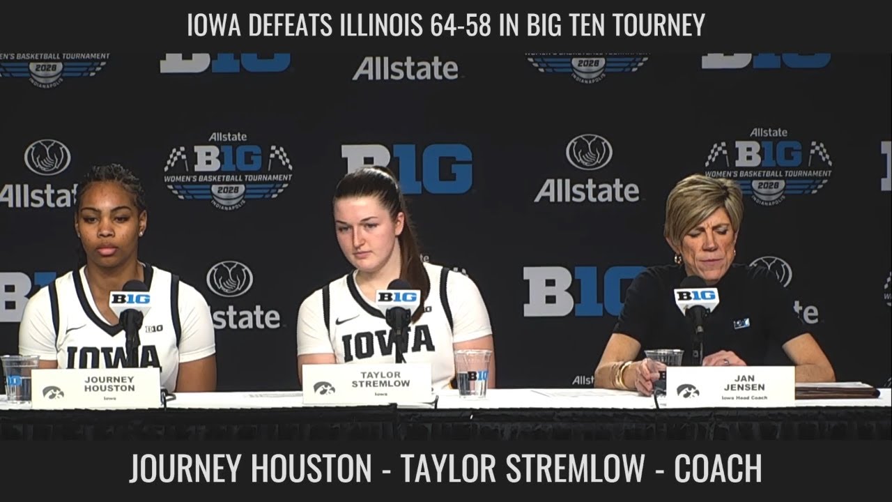 Iowa Hawkeyes Defeat Illinois In Big Ten Quarterfinals