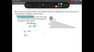 Sphere Rolling Example 2