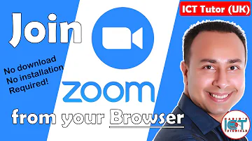 Come usare Zoom dal browser?