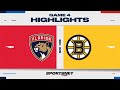 Nhl game 4 highlights  panthers vs bruins  may 12 2024