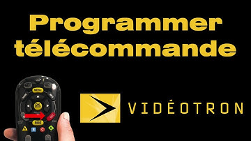 Comment programmer télécommande Videotron avec télé, programmer manette Videotron