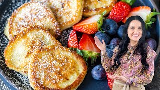 Cottage Cheese Pancakes (THE BEST)