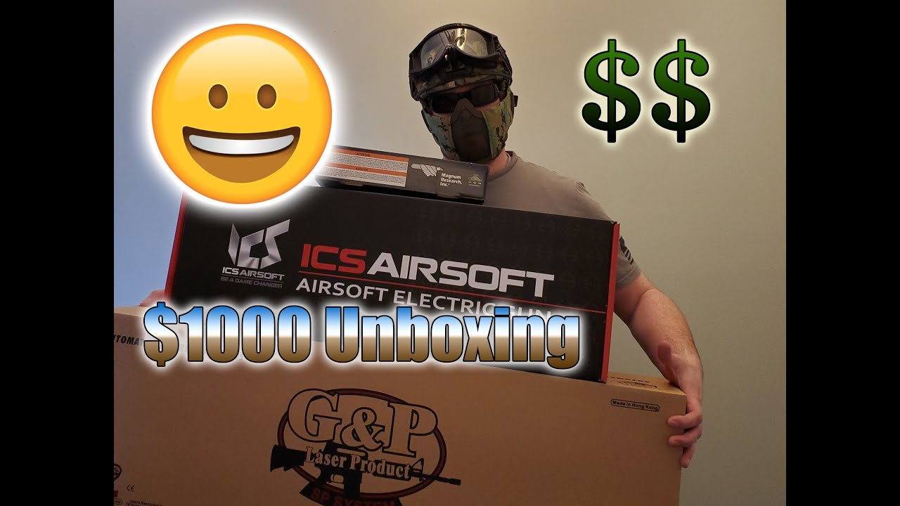 Airsoft Gun Unboxing and Gun Review. YouTube