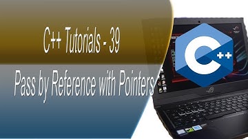 C++ Programming Tutorials - 39 - Pass by Reference with Pointers