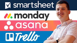 Top 7 Project Management Tools In 2024  Trello vs Asana vs Monday vs Clickup vs Smartsheet!