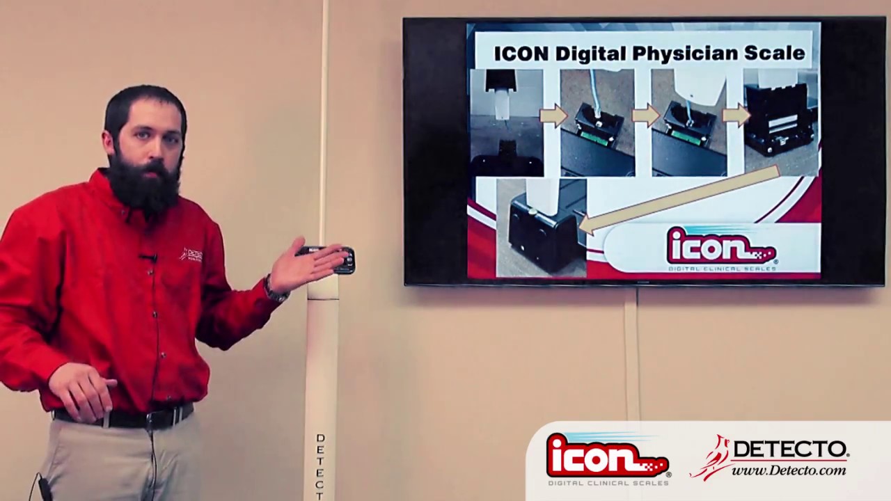 Detecto Physician Scale Demonstration 