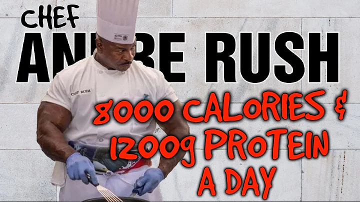 Chef Andre Rush - Eats 8000 Calories & 1200 Grams ...