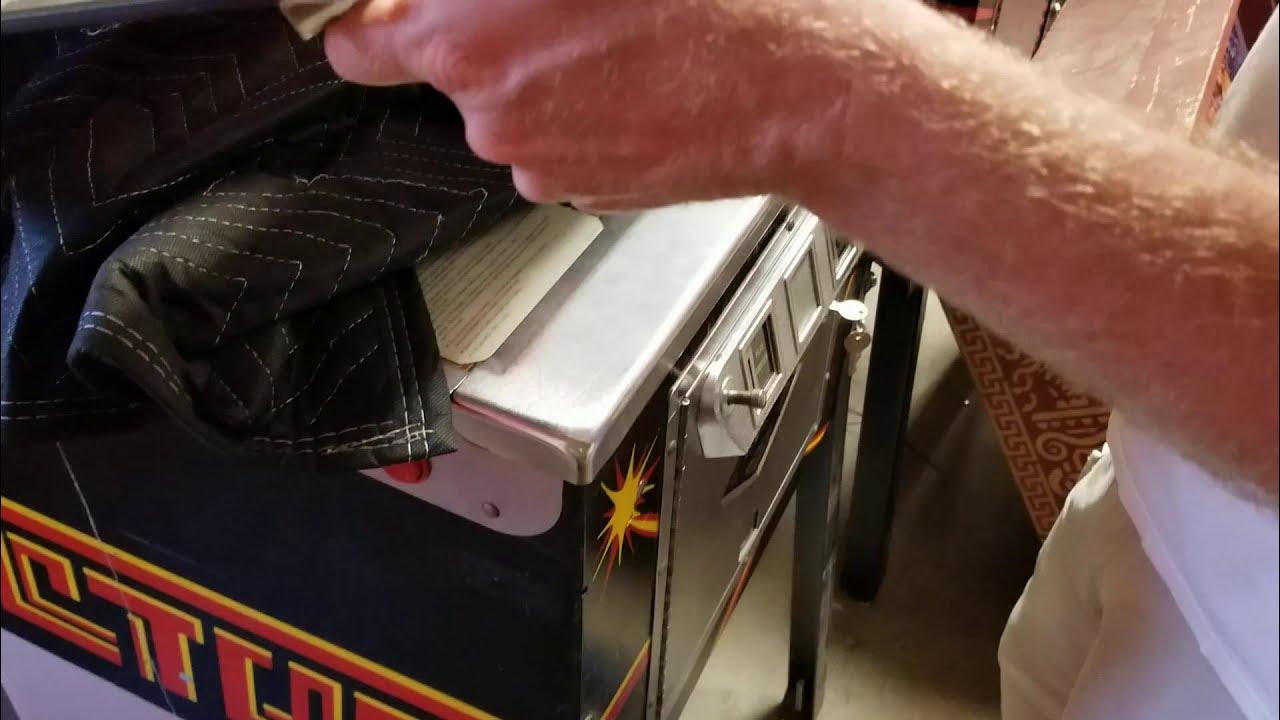 Pinball Removing Backglass Lift Channel the EASY WAY YouTube