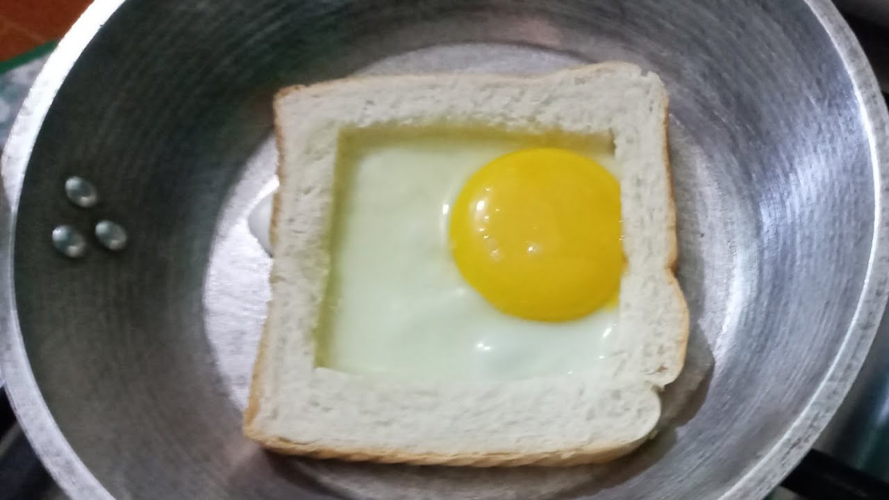 SUNNY SIDE UP EGG/HOW TO MAKE WELL DONE SUNNY SIDE UP EGG SANDWICH YouTube