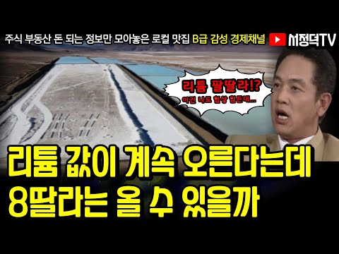 리튬 가격 정리 8딸라 시대는 