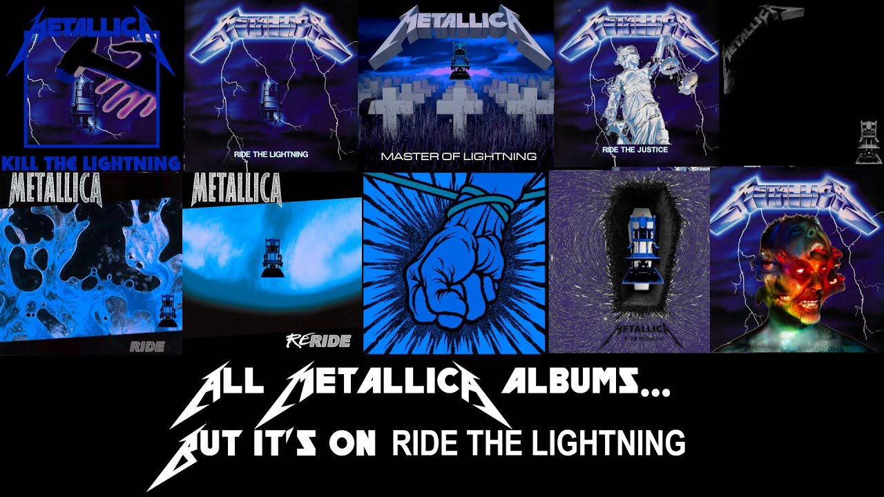1 Song Per Metallica Album But It S On Ride The Lightning Youtube
