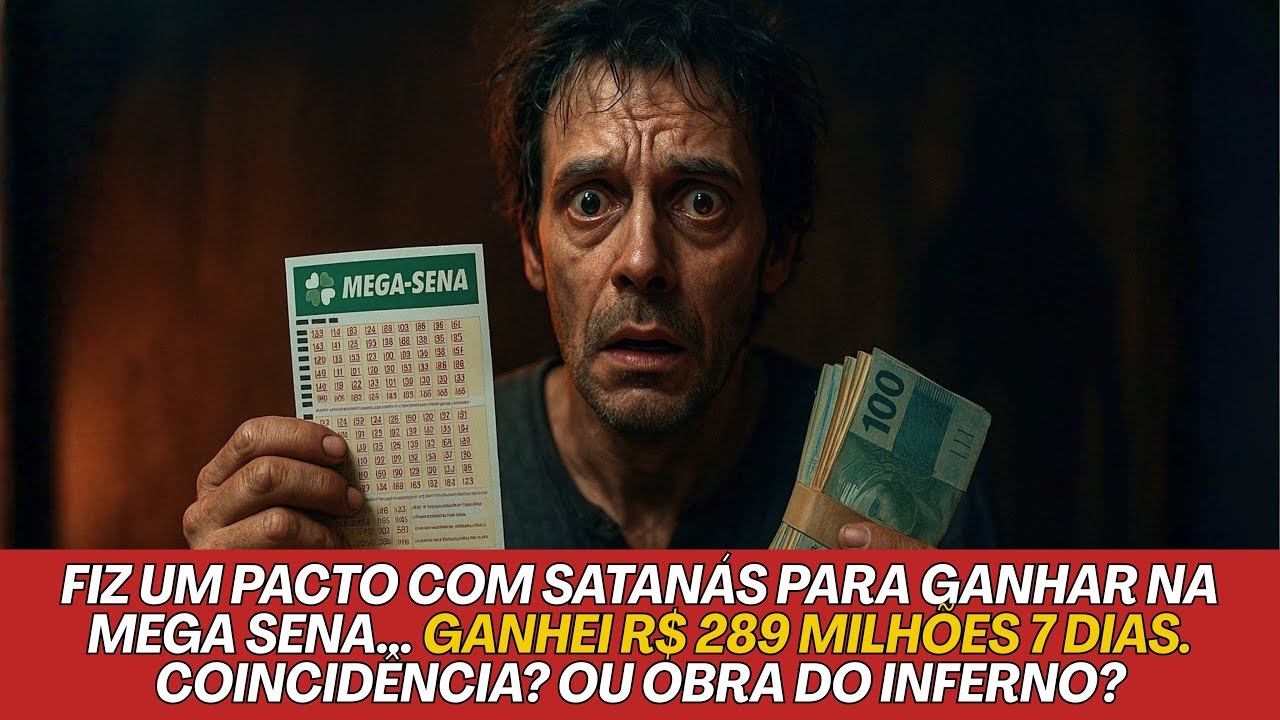 FIZ UM PACTO COM SATANÁS PARA GANHAR NA MEGA SENA… PERDI MINHA ALMA