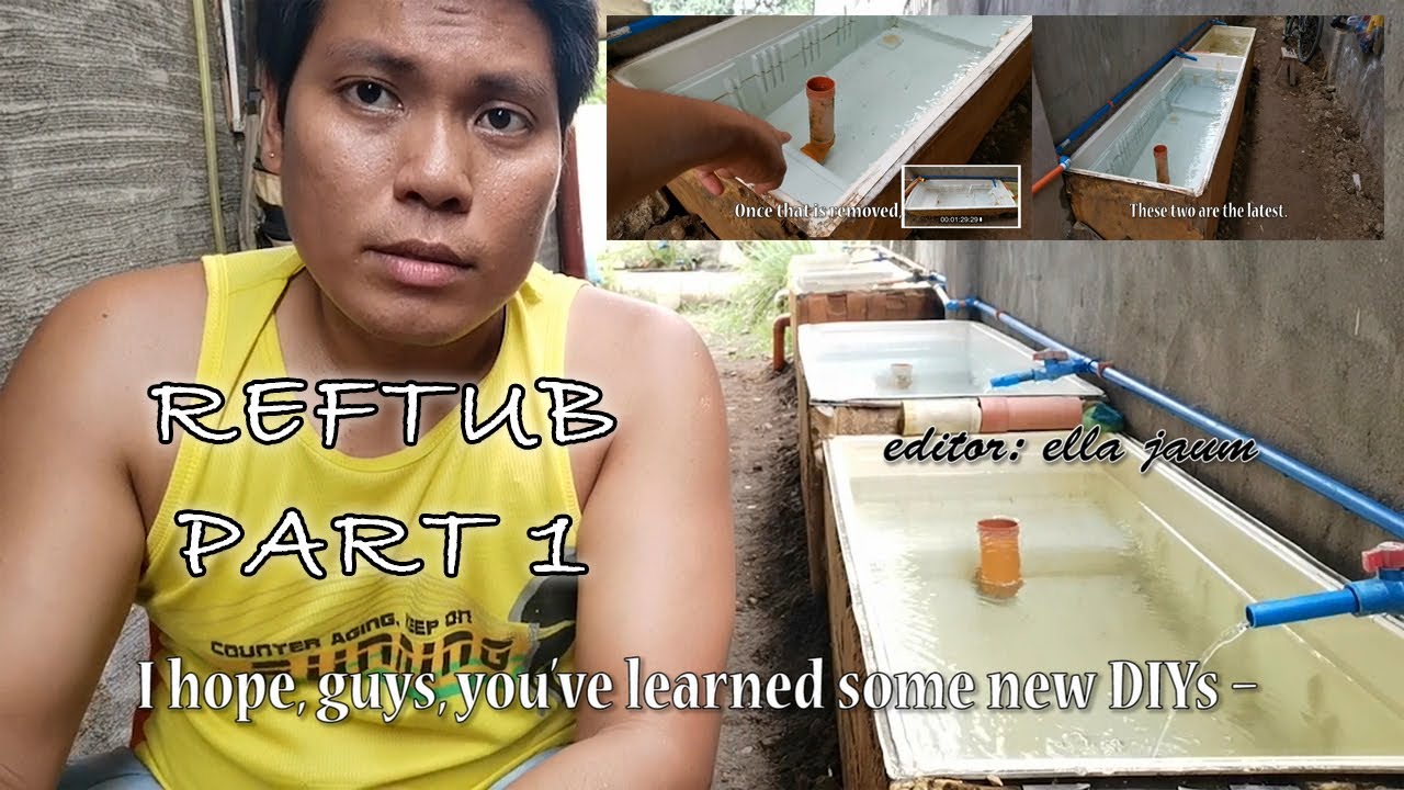 Ref Tub Fish DIY: HOW TO USE REFTUB As Fish Tank For My Beloved Goldfishes (PART 1 ...