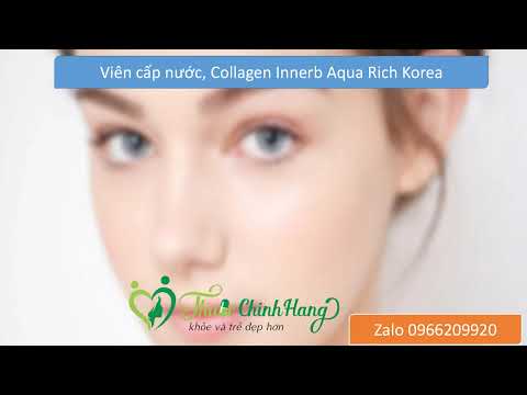 Viên Collagen Innerb Aqua Rich Double Up Hàn Quốc mẫu mới 2021