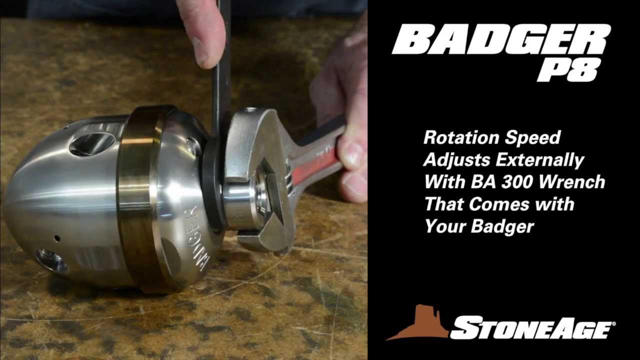 StoneAge® 6" Badger™ Tool Maintenance