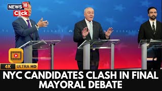 Zohran Mamdani, Cuomo And Sliwa Fling Zingers In New York Mayoral Debate | 4K Videos | N18G