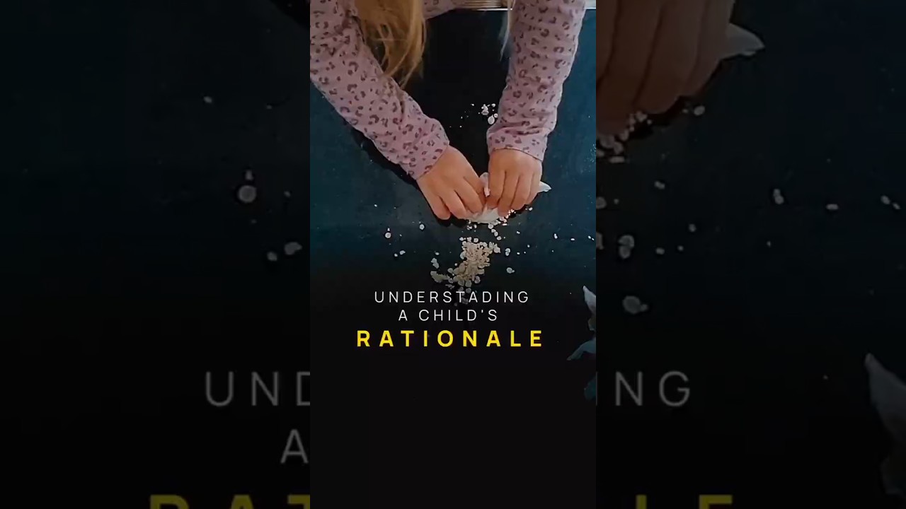 Rational thinking child. #assumption #parentingtips #parenting #blame #understandingchildren