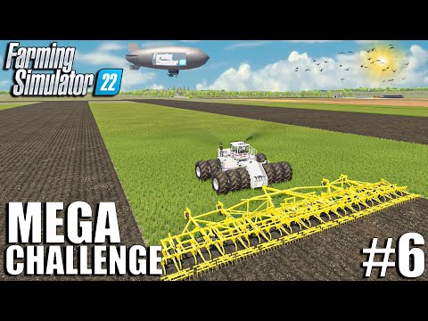 I Started The MEGA LAND EXPANSION! | MEGA EQUIPMENT Challenge | Farming Simulator 22 - Ep6