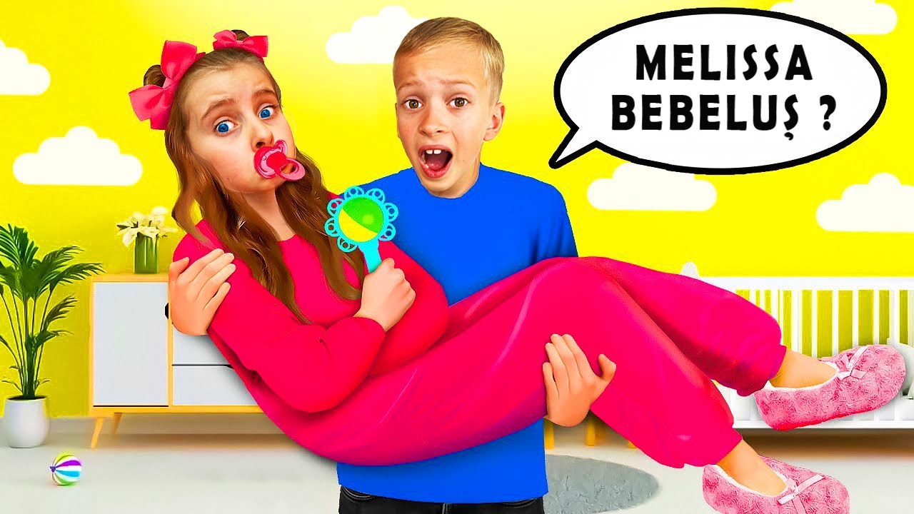 🍼 Au devenit BEBELUȘI 👶 pentru 24 de ORE ⏰