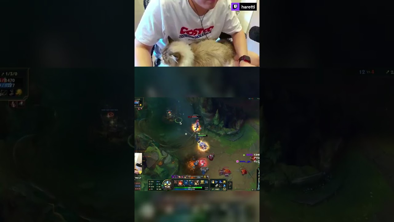 【2026年7月27日】俺に向かってなんだそのブリンクは！ #Haretti #leagueoflegends #twitch #ゲーム実況 #shorts #outplayed