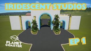 Welcome to Iridescent Studios! Ep 1! Planet Coaster!