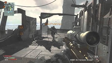 MW3: Gold MSR QS Sniping Clip pt.3
