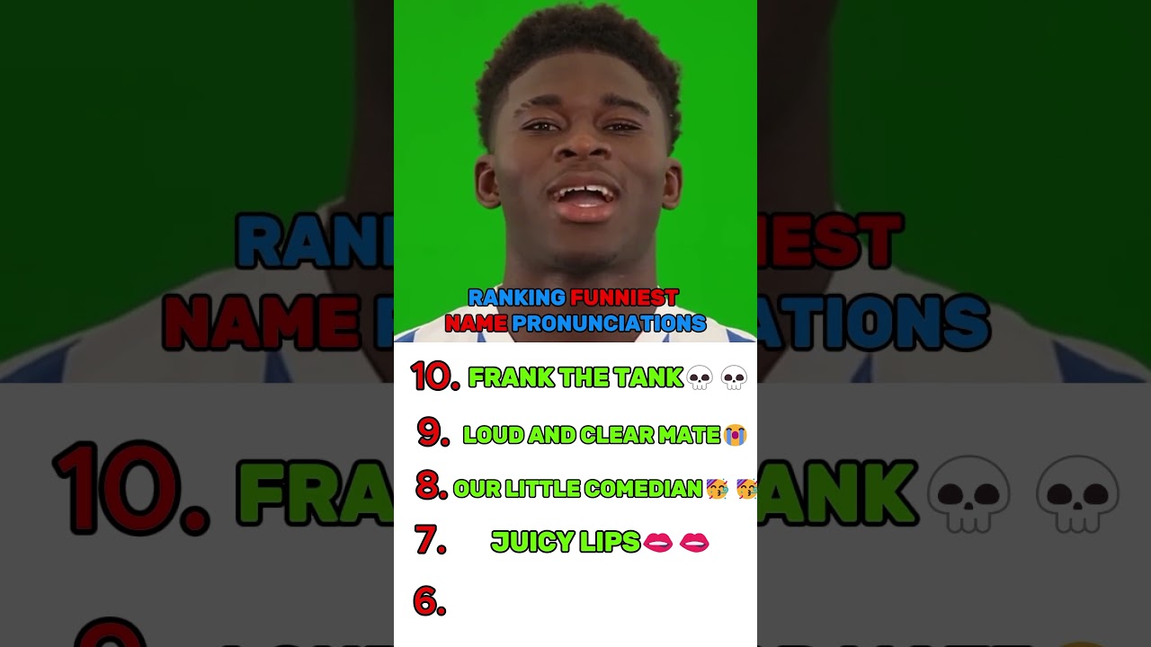 Premier League Funny Pronunciations