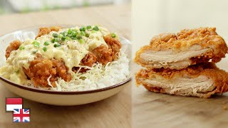 Resep AYAM GORENG JEPANG: Bahan Lokal, Kualitas Resto! [Chicken Nanban]