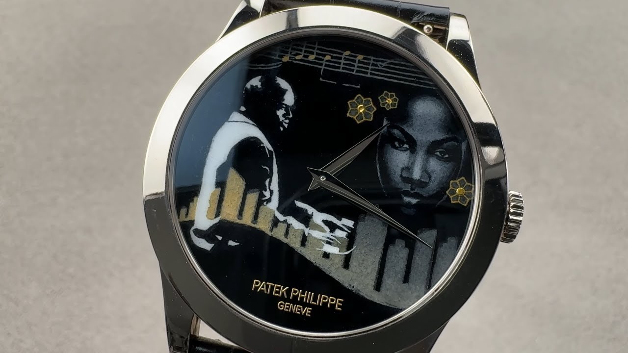 Patek Philippe Calatrava New York Jazz Enamel Dial (5089G-067